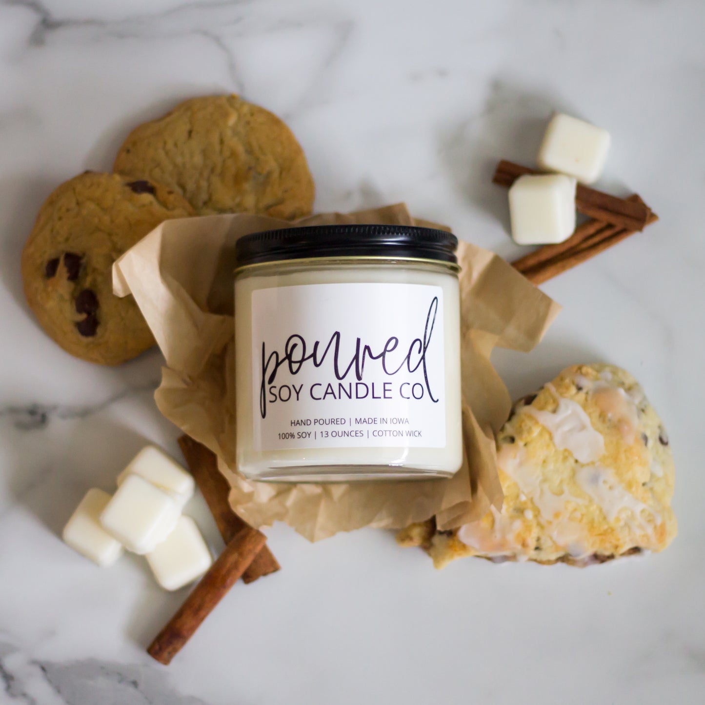 BAKERY | 13 OZ SOY CANDLE + MELTS