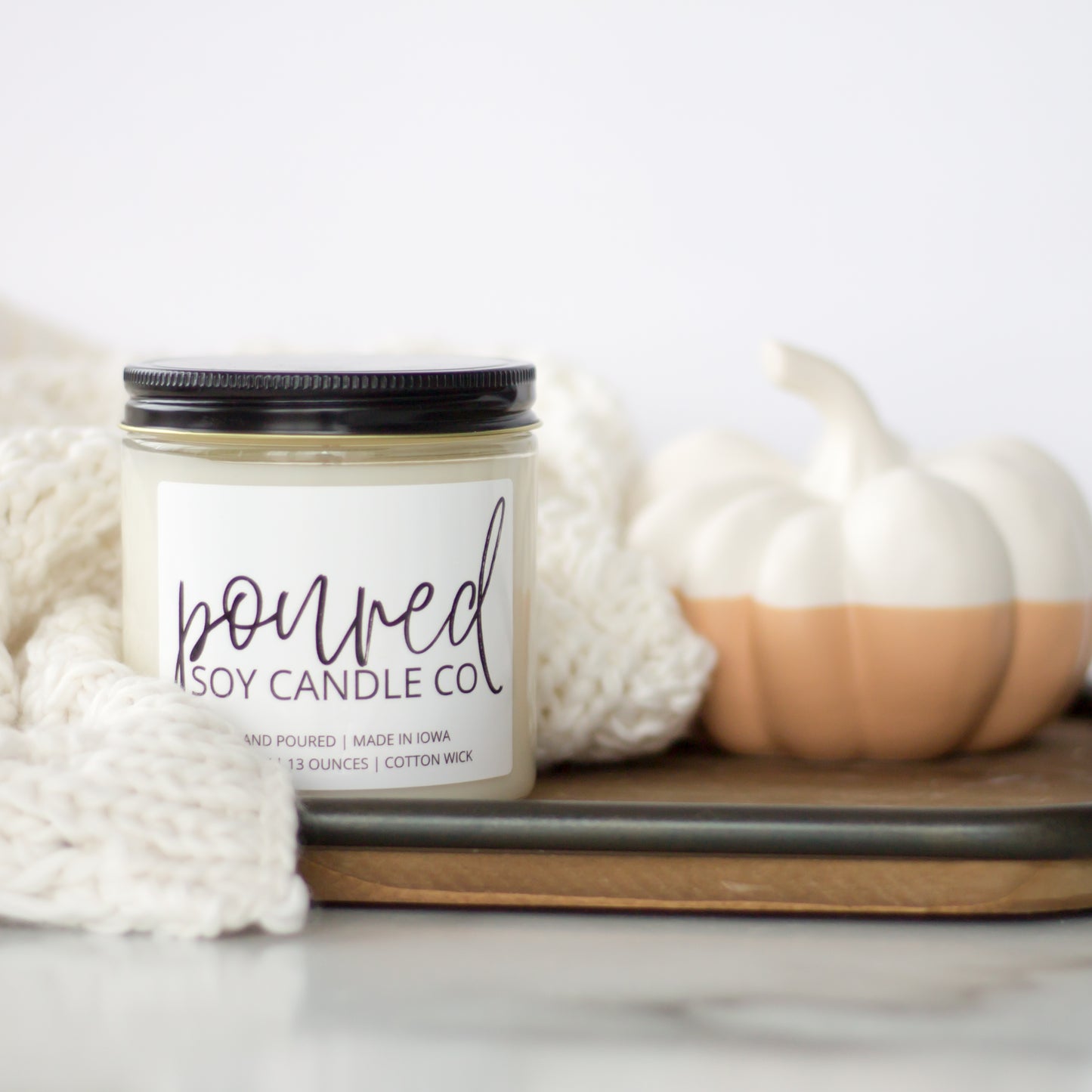 FALL + HOLIDAY | 13 OZ SOY CANDLE + MELTS