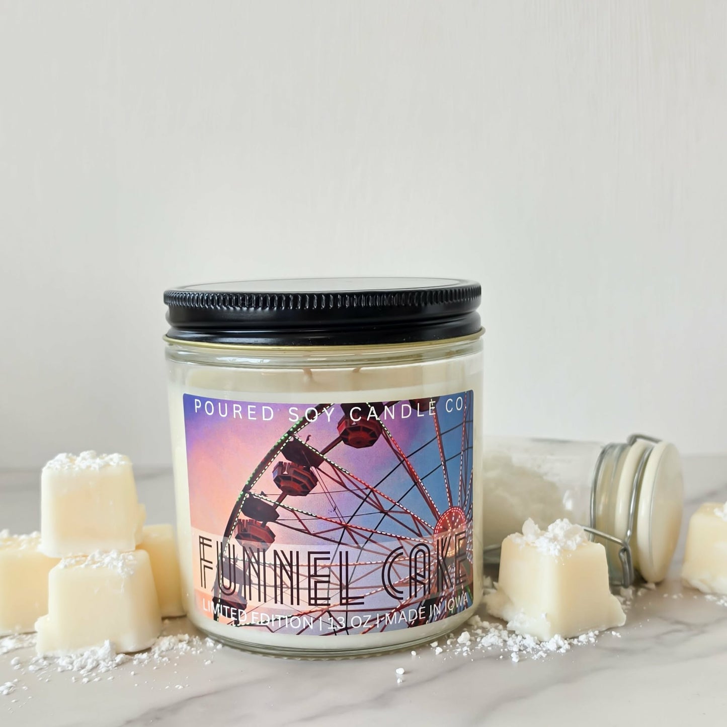 FUNNEL CAKE | 13 OZ SOY CANDLE + MELTS