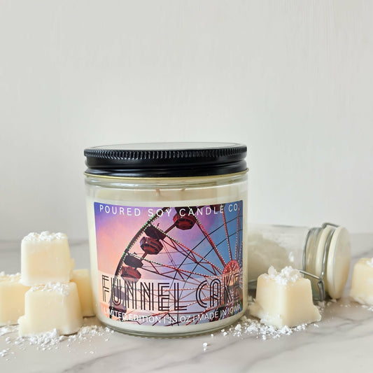 FUNNEL CAKE | 13 OZ SOY CANDLE + MELTS