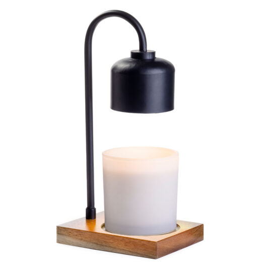 Black Arched Candle Lamp